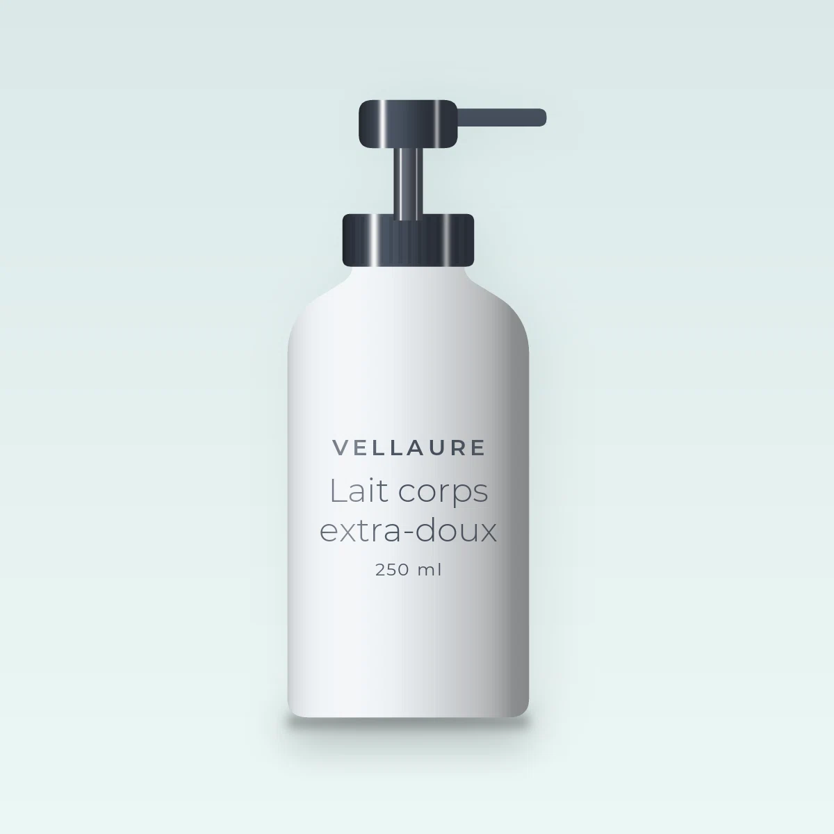 Lait corps extra-doux à l'huile de sésame – Vellaure, flacon-pompe 250 ml