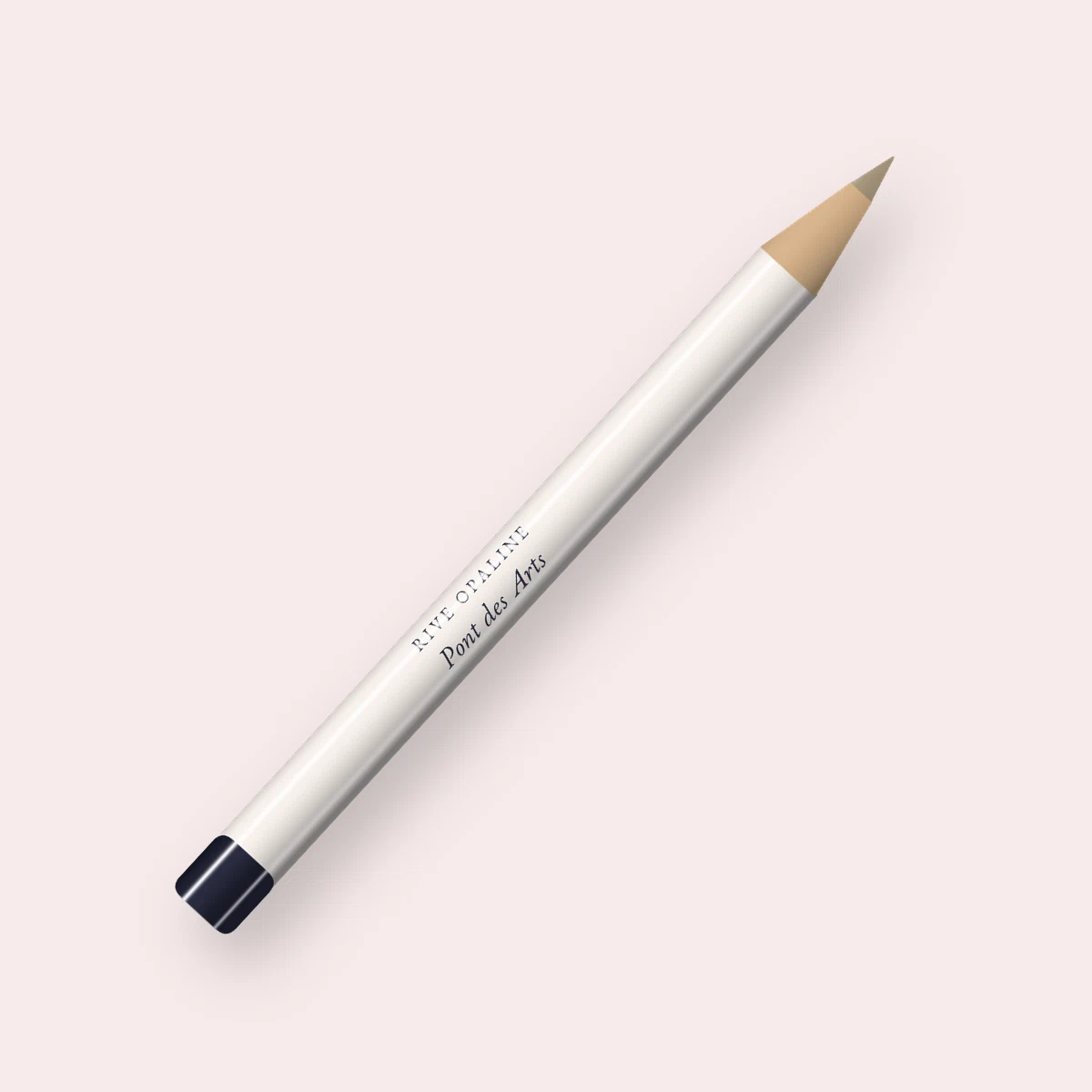Crayon à sourcils Pont des Arts à l'huile de raisin – Rive Opaline, 1,1 g, teinte 01 Blond cendré