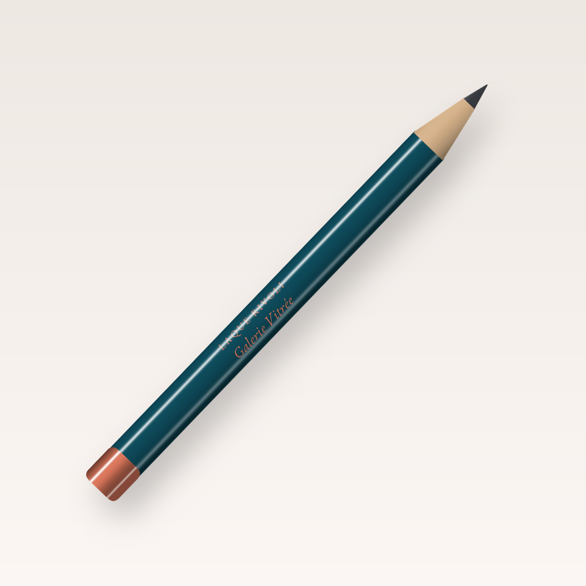 Eyeliner Galerie Vitrée au beurre de cacao – Laque Rivoli, crayon 0,3 g, teinte Gris anthracite