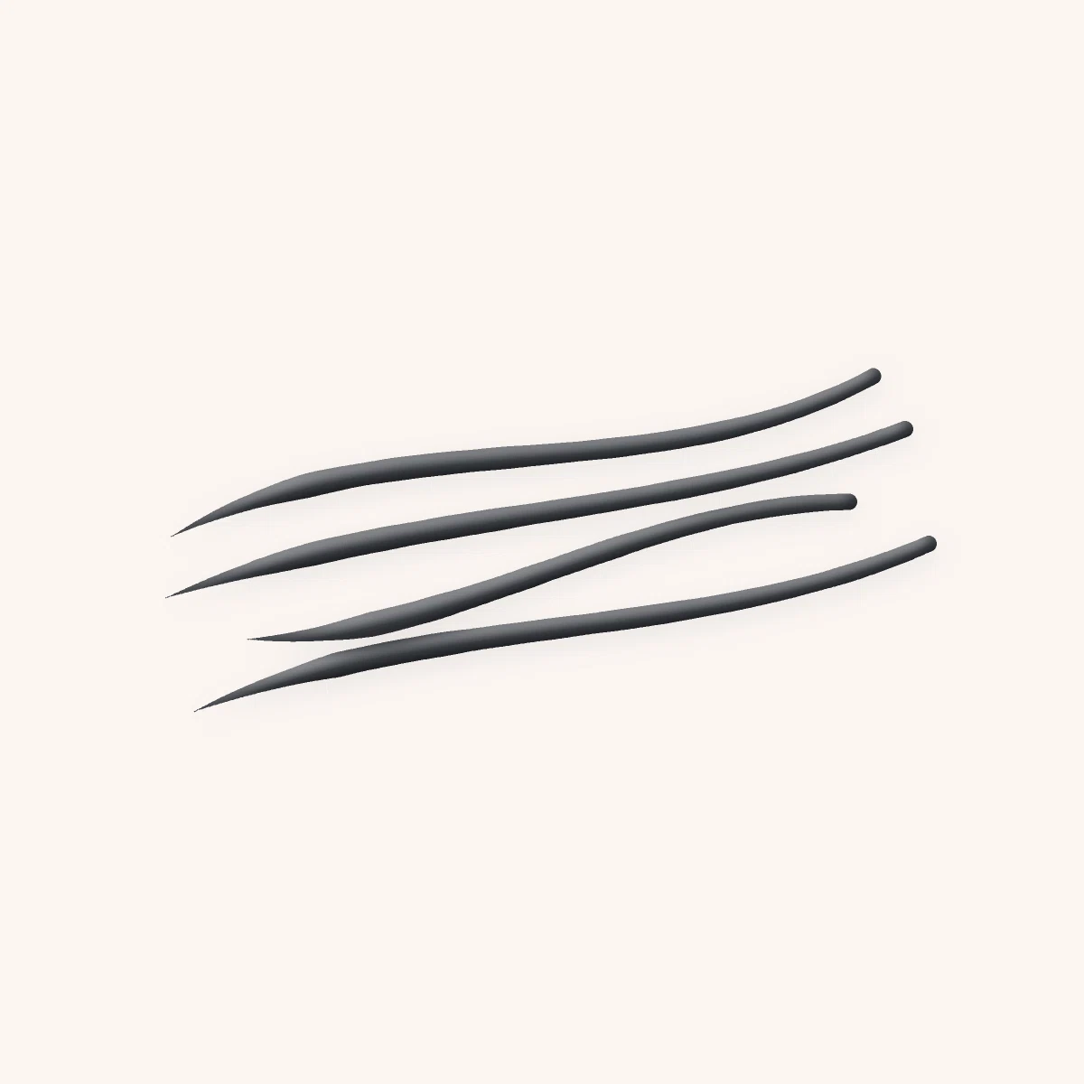 Eyeliner Galerie Vitrée au beurre de cacao – Laque Rivoli, aperçu de la teinte Gris anthracite