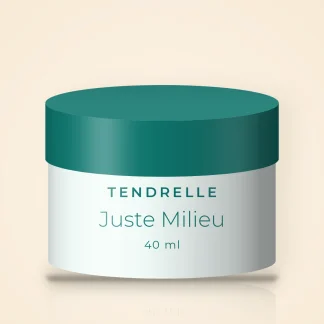 Juste Milieu crème hydratante nourrissante – Tendrelle, pot 40 ml