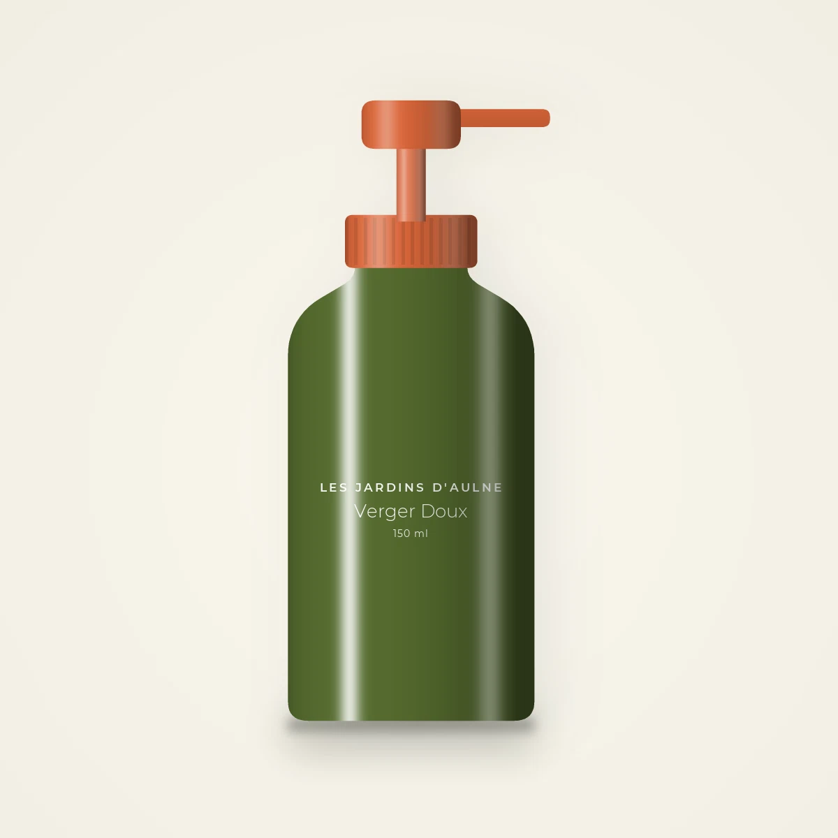Soin sans rinçage anti-humidité Verger Doux – Les Jardins d'Aulne, flacon-pompe 150 ml