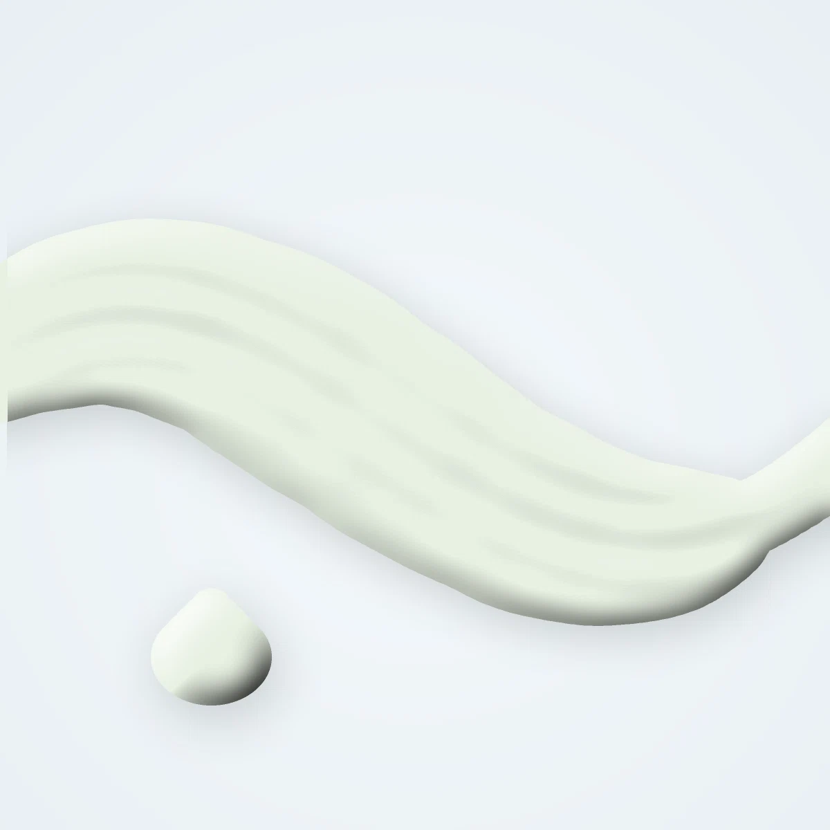 Gel douche et bain velouté au concombre – Mélèze & Givre, aperçu de la texture