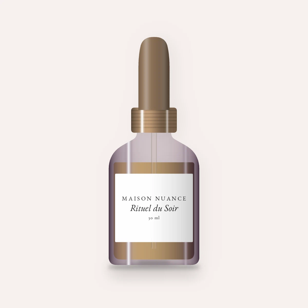 Huile à barbe Rituel du Soir à la figue de Barbarie – Maison Nuance, flacon compte-gouttes 30 ml