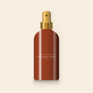Lotion tonique exfoliante au zinc PCA – Terre d'Ocrelle, flacon spray 100 ml