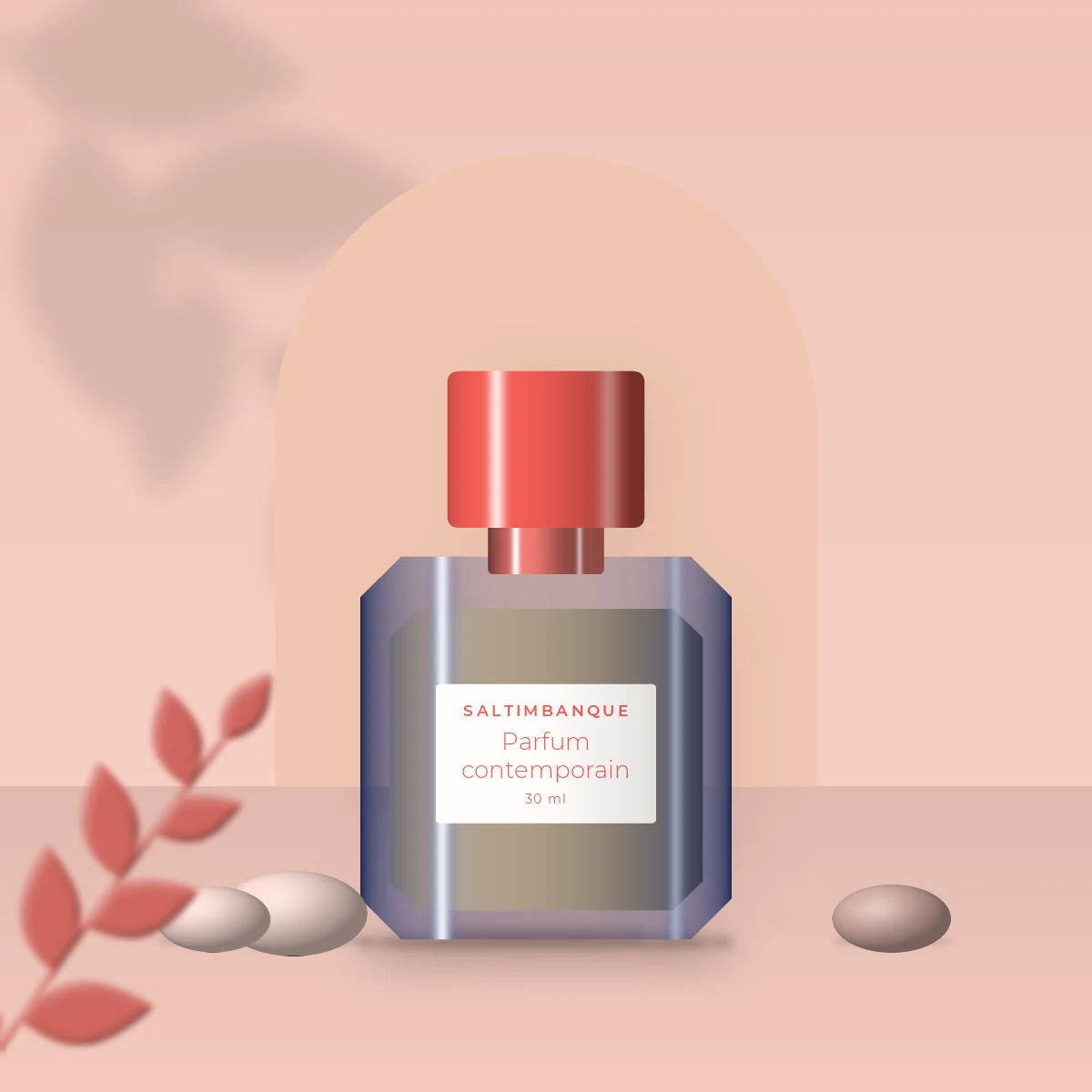Parfum contemporain à la menthe poivrée – Saltimbanque, photo d'ambiance