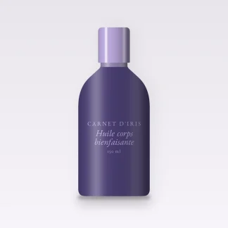 Huile corps bienfaisante à la nigelle – Carnet d'Iris, flacon 150 ml