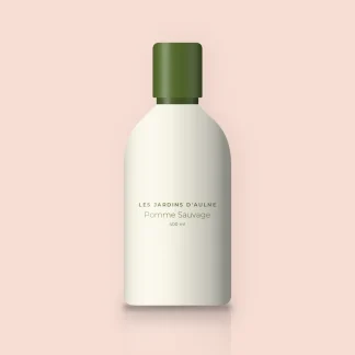 Lait corps Pomme Sauvage fraîcheur – Les Jardins d'Aulne, flacon 400 ml