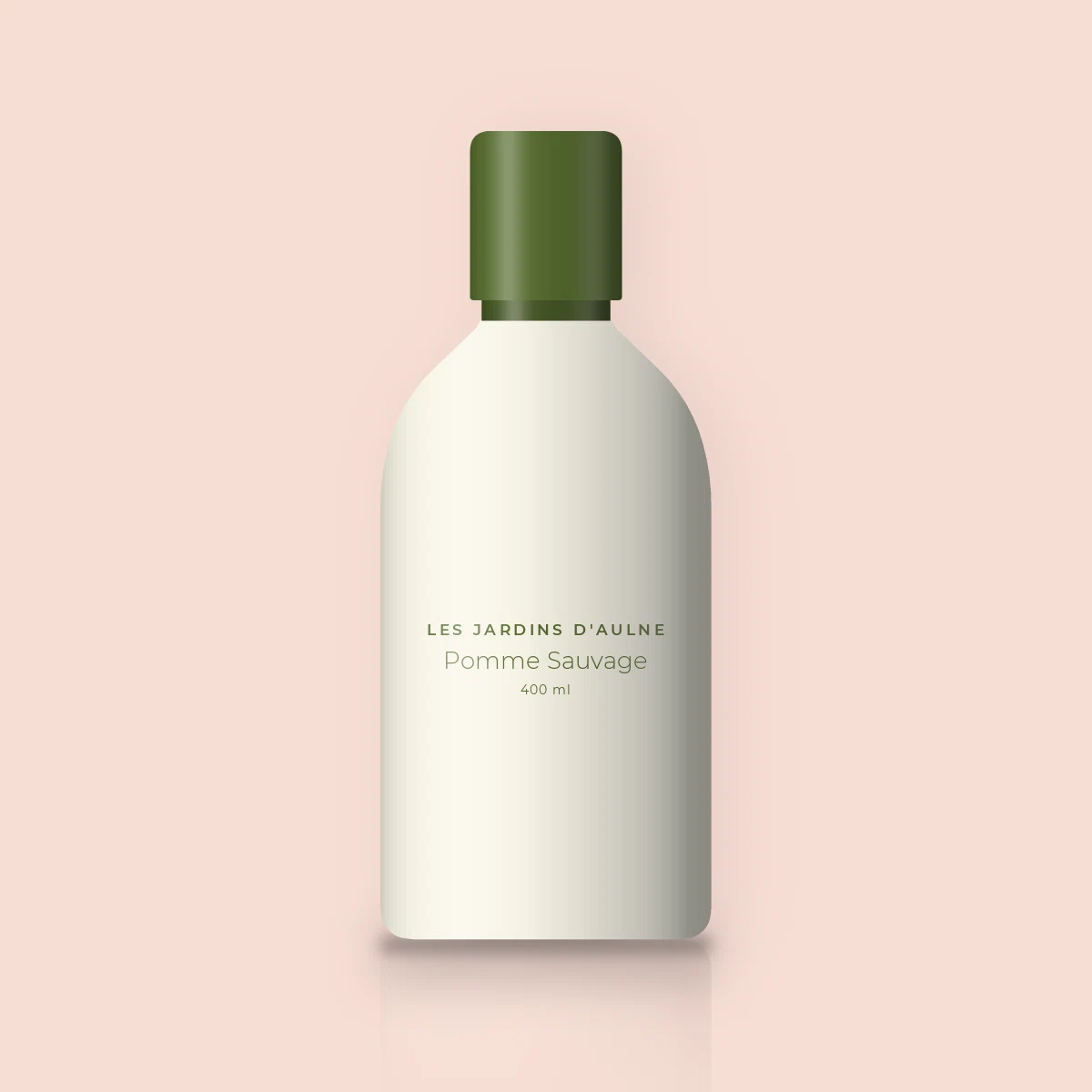 Lait corps Pomme Sauvage fraîcheur – Les Jardins d'Aulne, flacon 400 ml