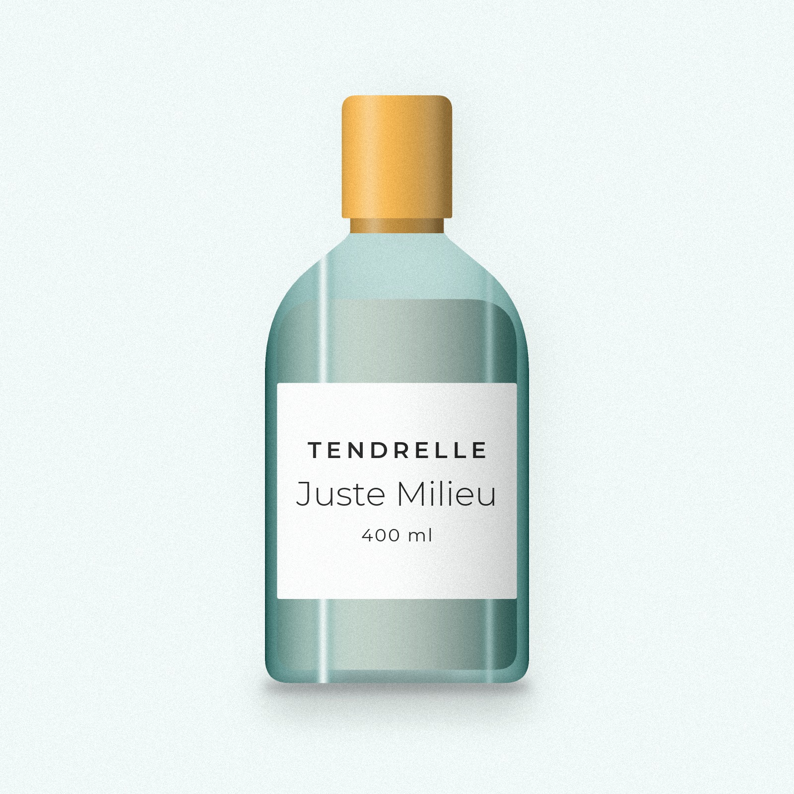 Après-shampooing Juste Milieu à l'acide hyaluronique – Tendrelle, flacon 400 ml
