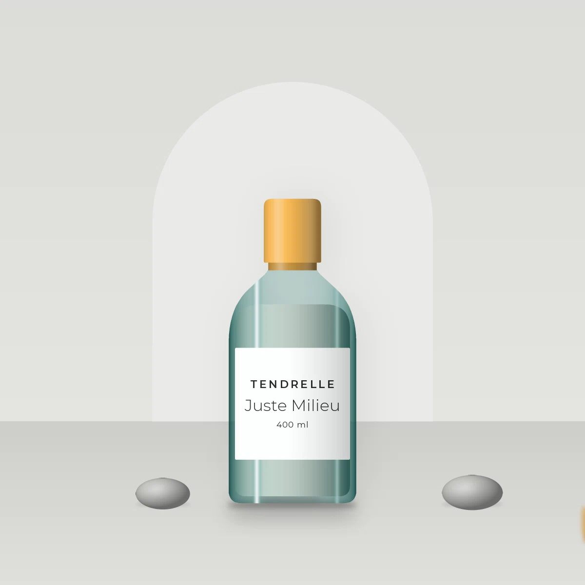 Après-shampooing Juste Milieu à l'acide hyaluronique – Tendrelle, photo d'ambiance