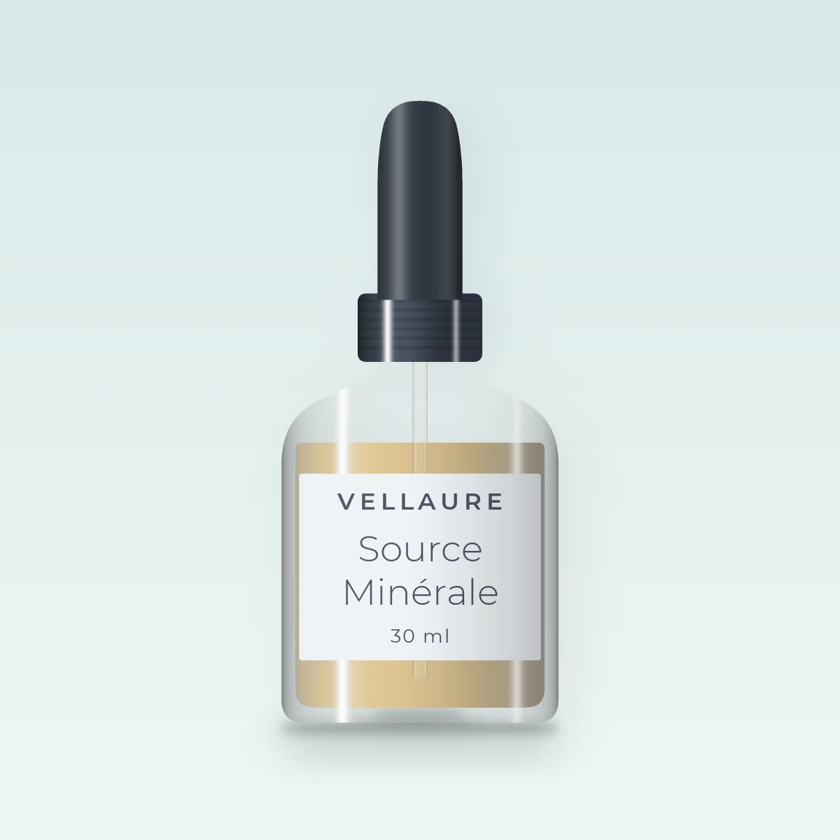 Huile à barbe Source Minérale à la noix du Brésil – Vellaure, flacon compte-gouttes 30 ml