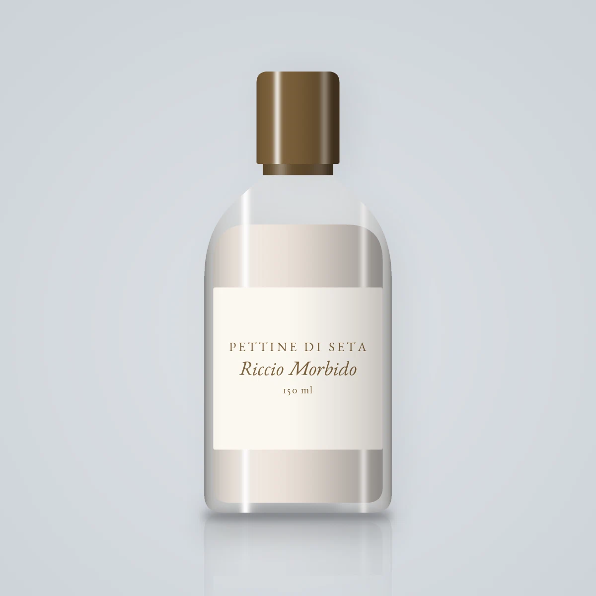 Après-shampooing quotidien Riccio Morbido – Pettine di Seta, flacon 150 ml