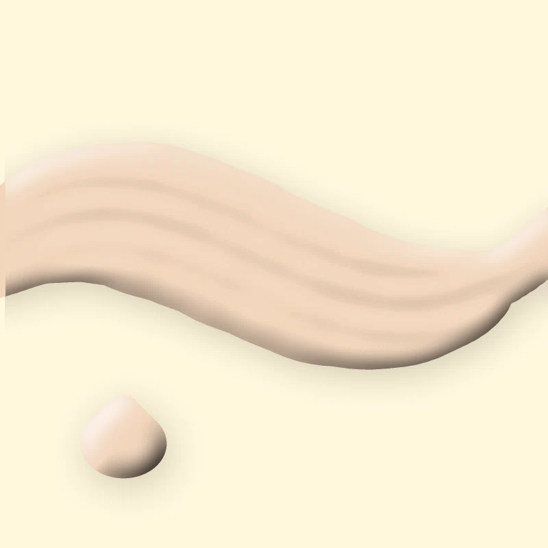 Fond de teint perfecteur à la camomille – Bonbon Néon, aperçu de la teinte 03 Ivoire