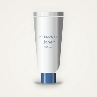 Gommage visage Lichen à l'extrait de pamplemousse – Fjeldlys, tube 100 ml