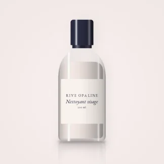 Nettoyant visage réconfortant à l'eau de rose – Rive Opaline, flacon 200 ml