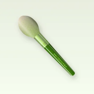 Brosse brushing Agrume Pop en bois de tilleul – Fraîcheline, vue de face