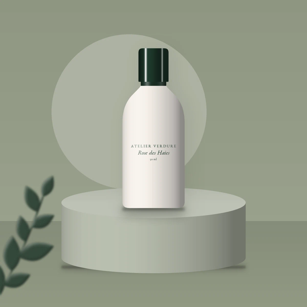Huile corps Rose des Haies nourrissante – Atelier Verdure, photo d'ambiance