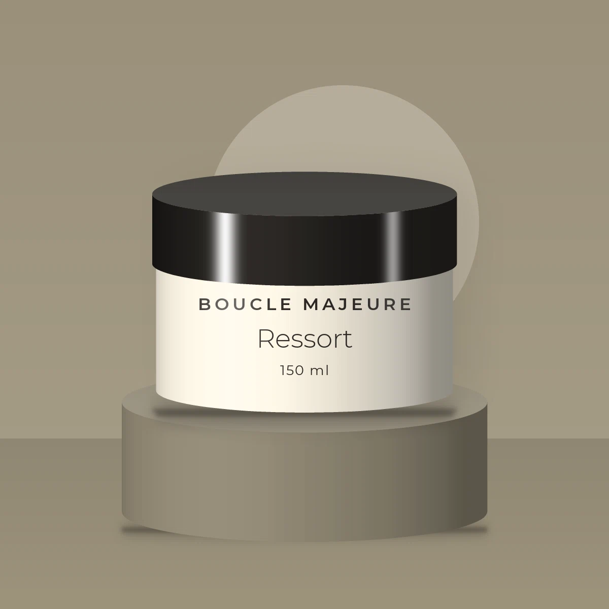 Masque capillaire nourrissant Ressort – Boucle Majeure, photo d'ambiance