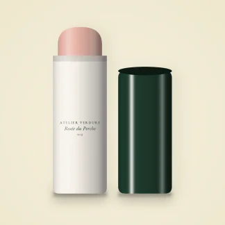 Baume à lèvres Rosée du Perche à l'huile de prune – Atelier Verdure, stick 4,5 g