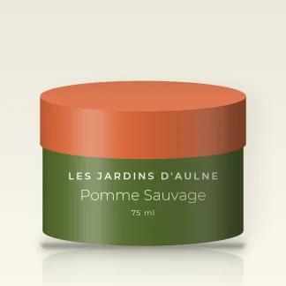Gommage visage Pomme Sauvage au charbon végétal – Les Jardins d'Aulne, pot 75 ml