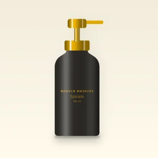 Shampooing volume Spirale – Boucle Majeure, flacon-pompe 100 ml
