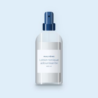 Lotion tonique adoucissante à l'hydrolat de lavande – Halvène, flacon spray 400 ml