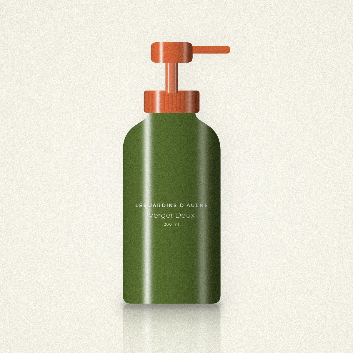 Soin sans rinçage après-soleil Verger Doux – Les Jardins d'Aulne, flacon-pompe 200 ml