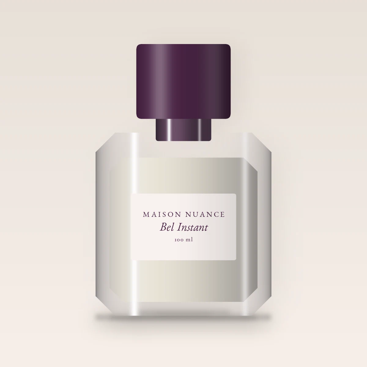 Parfum Bel Instant au bois de gaïac – Maison Nuance, flacon 100 ml