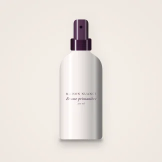 Brume parfumée printanière au concombre – Maison Nuance, flacon spray 200 ml