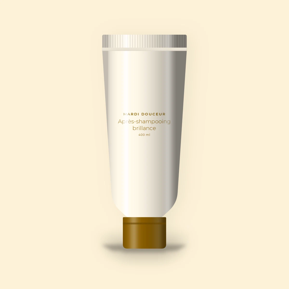 Après-shampooing brillance à l'huile d'avocat – Mardi Douceur, tube 400 ml