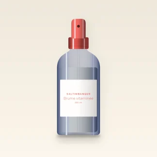 Brume parfumée vitaminée au cassis – Saltimbanque, flacon spray 200 ml
