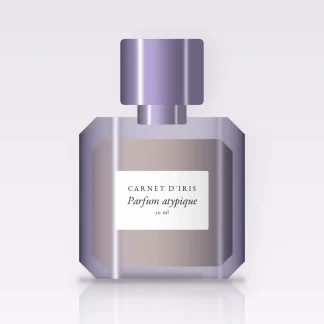 Parfum mixte atypique à l'osmanthus – Carnet d'Iris, flacon 30 ml