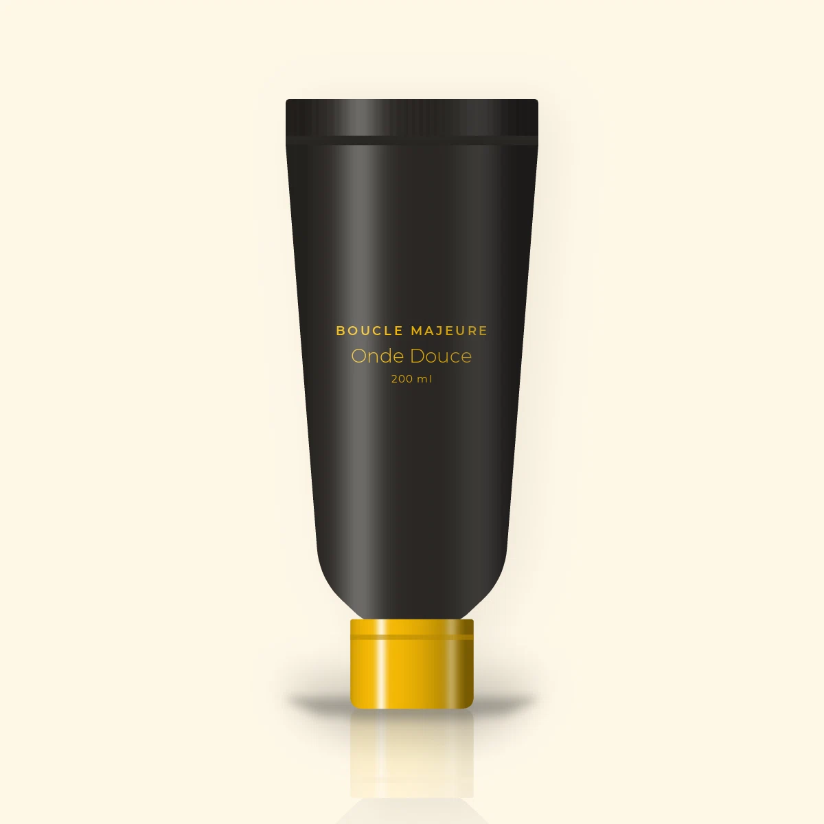 Soin sans rinçage Onde Douce à l'huile de camélia – Boucle Majeure, tube 200 ml