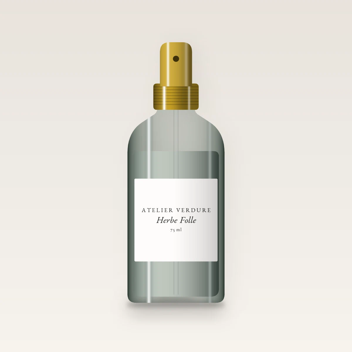 Déodorant Herbe Folle anti-traces – Atelier Verdure, flacon spray 75 ml