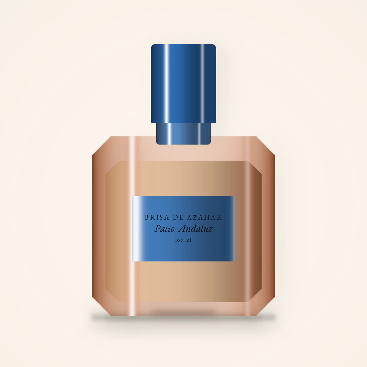 Parfum Patio Andaluz abstrait au cèdre de Virginie – Brisa de Azahar, flacon 100 ml
