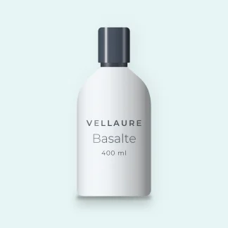 Lait corps Basalte à l'huile de sésame – Vellaure, flacon 400 ml