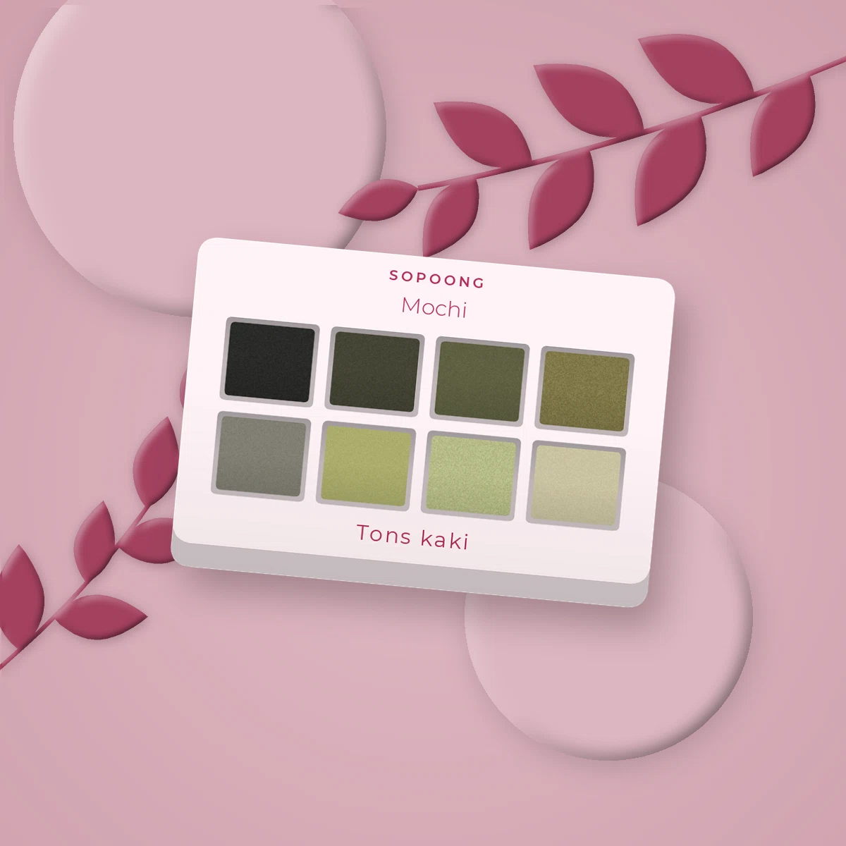 Palette yeux Mochi minimaliste – Sopoong, photo d'ambiance