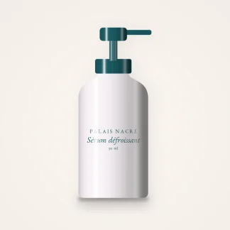 Sérum défroissant à la centella asiatica – Palais Nacré, flacon-pompe 30 ml