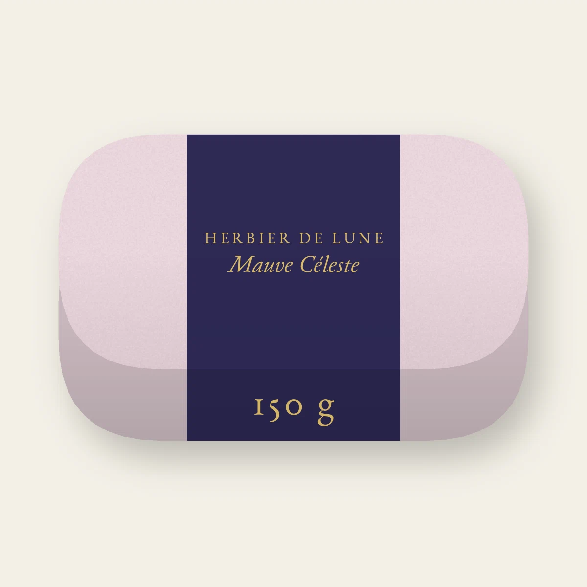 Savon Mauve Céleste surgras à l'huile de sésame – Herbier de Lune, pain 150 g