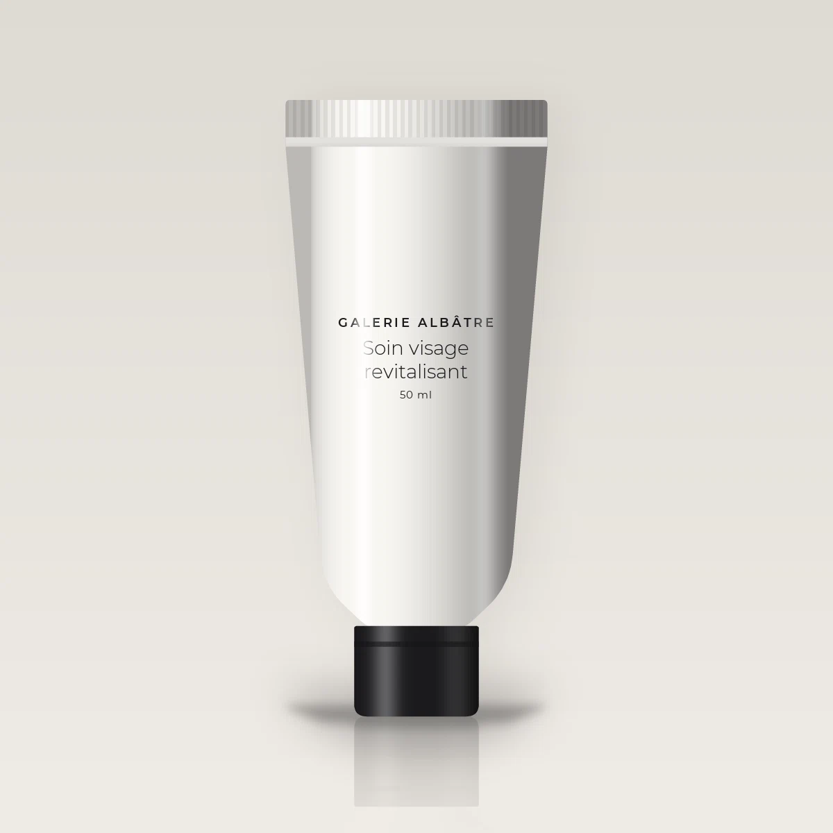 Soin visage revitalisant au bambou pour homme – Galerie Albâtre, tube 50 ml