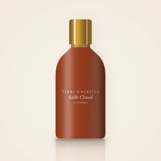 Fond de teint Sable Chaud aux céramides – Terre d'Ocrelle, flacon 30 ml, teinte 22 Châtaigne