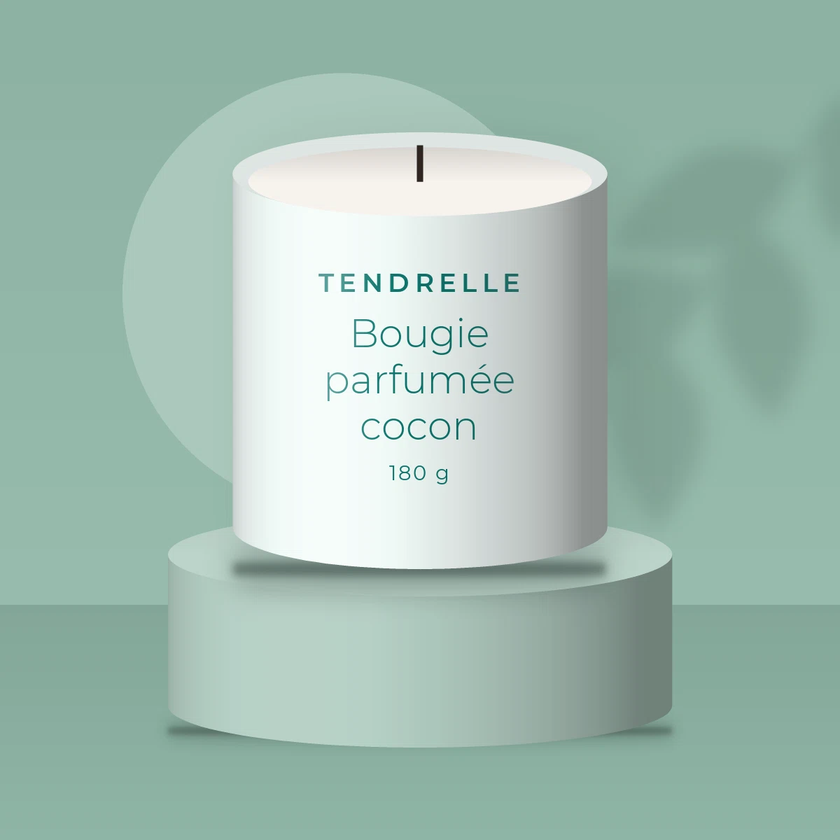 Bougie parfumée cocon au clou de girofle – Tendrelle, photo d'ambiance