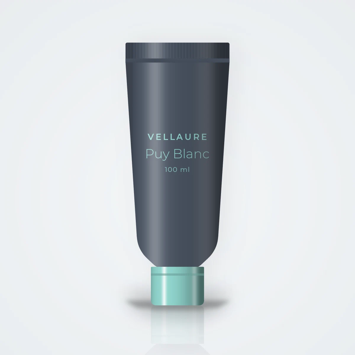 Crème à raser Puy Blanc fraîche – Vellaure, tube 100 ml