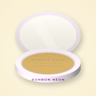 Enlumineur sublimateur au monoï – Bonbon Néon, boîtier 7 g, teinte Doré