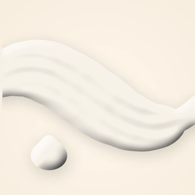 Après-shampooing Pur Quotidien à l'huile de jojoba – Tendrelle, aperçu de la texture