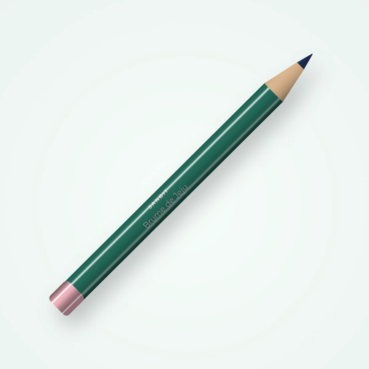 Eyeliner ultra-précis Brume de Jeju – Sanbit, crayon 0,3 g, teinte Bleu nuit