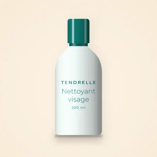 Nettoyant visage sébo-régulateur à l'acide salicylique – Tendrelle, flacon 200 ml