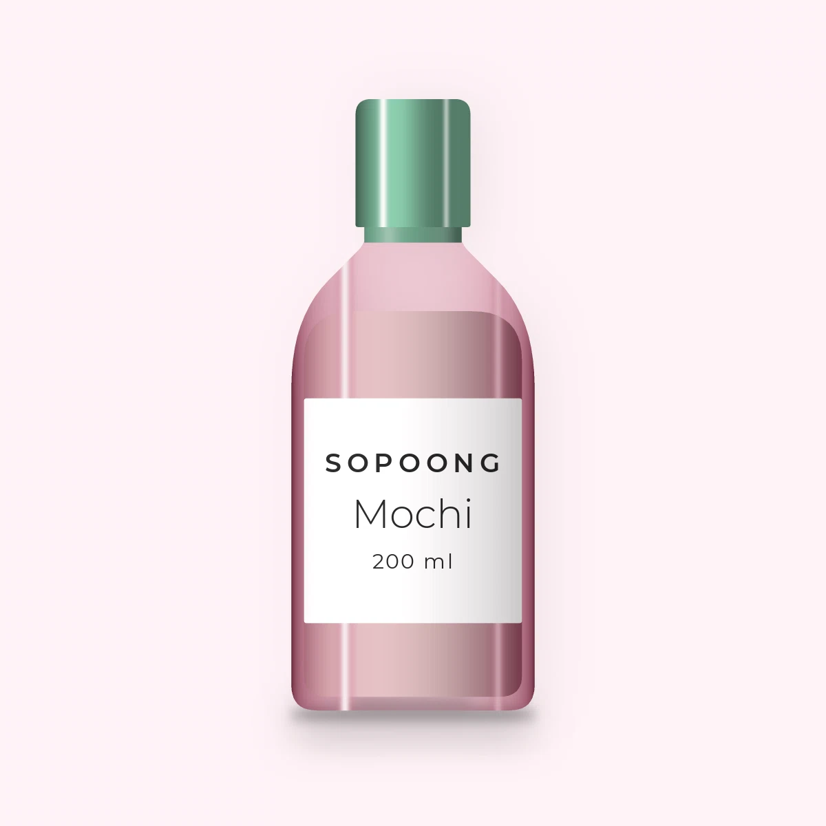 Lait corps Mochi à l'huile de jojoba – Sopoong, flacon 200 ml