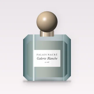 Parfum Galerie Blanche organique – Palais Nacré, flacon 30 ml